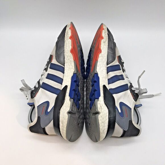 Adidas Nite Jogger X Star Wars R2D2 Sneakers Men's 11.5 White Blue Black Lace Up - Picture 8 of 13
